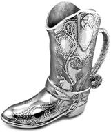 🤠 cowboy boot pitcher by wilton armetale logo
