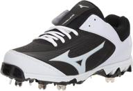 👟 mizuno women's swift 5 fastpitch softball cleat shoe: superior performance and style for female players logo