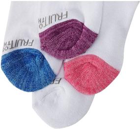 img 2 attached to 🧦 Fruit of the Loom Девичьи носки в мягком крючке 10 штук для повседневной носки