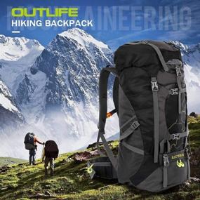 img 1 attached to Легкий и прочный альпинистский рюкзак OUTLIFE