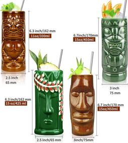 img 3 attached to Коктейльный набор Tiki Mugs Professional