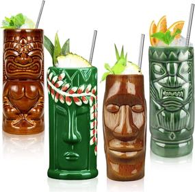 img 4 attached to Коктейльный набор Tiki Mugs Professional