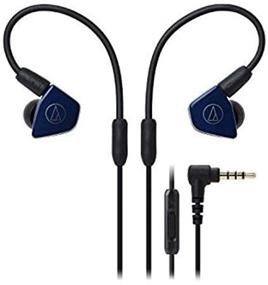 img 4 attached to 🎧 Наушники-монитор Audio-Technica ATH-LS50iSNV с микрофоном и управлением на проводе - Navy