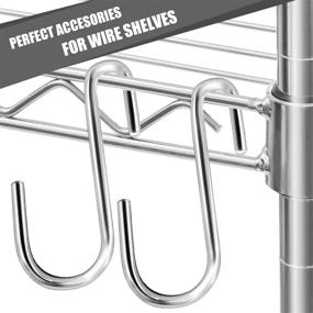 img 3 attached to 🛀 HiGift Stainless Steel Bathroom Hangers: Durable & Space-saving Hanging Solution