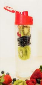 img 4 attached to Fruit Infuser Bottle Tritan Plastic