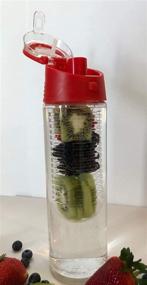 img 3 attached to Fruit Infuser Bottle Tritan Plastic