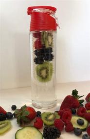 img 1 attached to Fruit Infuser Bottle Tritan Plastic