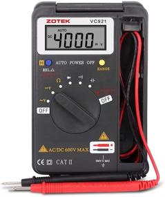 img 2 attached to VC921 Digital Multimeter: Auto Ranging Pocket Digital Multi 🔧 Tester - Measure AC/DC Voltage, Current, Resistance, Capacitance, Transistors & Diodes