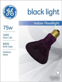 img 3 attached to 💡 GE 22748 - Illuminate with 75-Watt Black Light Indoor R30 Flood!