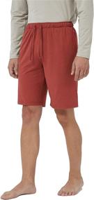 img 1 attached to Men's Charcoal Bamboo Shorts with Lightweight Design and Convenient Pockets - Ideal Clothing