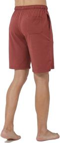 img 3 attached to Men's Charcoal Bamboo Shorts with Lightweight Design and Convenient Pockets - Ideal Clothing