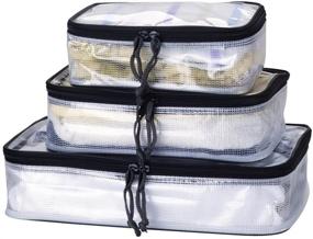 img 4 attached to TRANVERS Reinforced Waterproof Packing Organizers: Premium Quality for Ultimate Protection