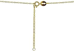 img 1 attached to 🔗 Универсальное удлинение для цепочки для подвески, ожерелья, браслета и браслета - различные размеры и цвета