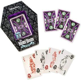 img 3 attached to 🏰 Disney Haunted Mansion Playing Cards - Exclusive Glow in the Dark Theme Park Edition