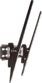 img 3 attached to 📺 Amazon Basics Heavy-Duty Tilting TV Wall Mount for 37-80 inch TVs - Supports up to 120 lbs, Compatible with LED LCD OLED Flat Curved Screens