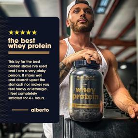 img 2 attached to BEAM Be Amazing - Whey Protein Isolate Powder for Muscle Growth Support, Keto-Friendly, Gluten and Soy-Free, Salty Peanut Butter Flavor, 25 Servings