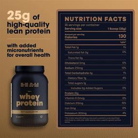 img 3 attached to BEAM Be Amazing - Whey Protein Isolate Powder for Muscle Growth Support, Keto-Friendly, Gluten and Soy-Free, Salty Peanut Butter Flavor, 25 Servings