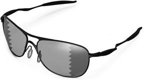 img 2 attached to 🕶️ Men's Accessories: Walleva Replacement Lenses for Crosshair Sunglasses
