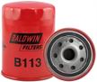 baldwin b113 lube spin on filter logo