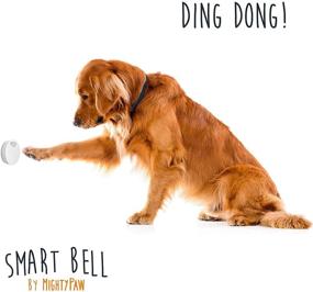 img 3 attached to 🐾 Mighty Paw Smart Bell 2.0 - Enhanced Dog Potty Communication Doorbell with Super-Light Press Button
