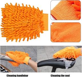 img 3 attached to 🚲 Bike Cleaner Tool Kit - Complete 9 Piece Set for Effortless Bicycle Chain Cleaning and Rust Blot Removal