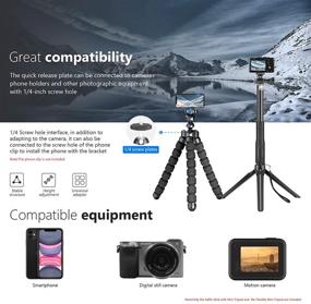 img 3 attached to 📸 Ultimate 50-in-1 Action Camera Accessory Kit for GoPro Hero 10/9/8/7/6/5/4, DJI, AKASO, APEMAN, Campark, SJCAM, Insta360, and More!