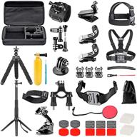 📸 ultimate 50-in-1 action camera accessory kit for gopro hero 10/9/8/7/6/5/4, dji, akaso, apeman, campark, sjcam, insta360, and more! logo