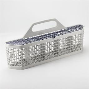 img 1 attached to 🍽️ Genuine GE WD28X10177 OEM Silverware Basket for Effective Dishwasher Organization