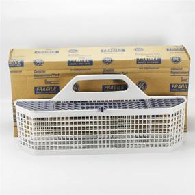 img 2 attached to 🍽️ Genuine GE WD28X10177 OEM Silverware Basket for Effective Dishwasher Organization