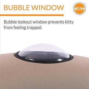 img 2 attached to 🐱 K&amp;H Pet Products EZ Mount Window Bubble Pod Kitty Sill - Boost Your Feline's Comfort and Enjoyment!