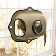 🐱 k&amp;h pet products ez mount window bubble pod kitty sill - boost your feline's comfort and enjoyment! logo