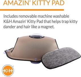 img 1 attached to 🐱 K&amp;H Pet Products EZ Mount Window Bubble Pod Kitty Sill - Boost Your Feline's Comfort and Enjoyment!