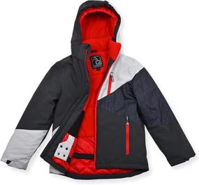 img 2 attached to Graphite Arctic Quest Hooded Puffer