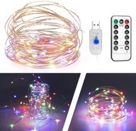 fairy string lights, 33 feet 100 led small indoor fairy lights, twinkle star lights for christmas, wedding, party, indoor, outdoor decoration логотип