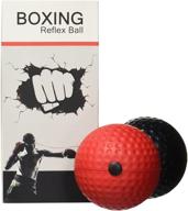 🥊 improve reaction and agility with portzon boxing reflex ball set - 2 difficulty levels, headband included! logo