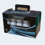 🏌️ nitro crossfire golf balls - 45 pack of golf balls logo