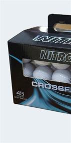 img 2 attached to 🏌️ Nitro Crossfire Golf Balls - 45 Pack of Golf Balls