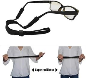 img 2 attached to Protection and Style Combined: Leyaron Universal Retainer Sunglass Eyeglasses for Occupational Health & Safety