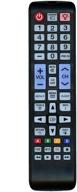 upgraded remote controller compatible with samsung un24h4000 un24h4000af un28h4000 led tv (2014 model) logo