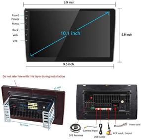 img 3 attached to Hikity Android сенсорный экран навигации Bluetooth