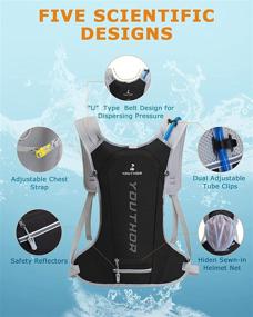 img 3 attached to Youthor Hydration Backpack: Stay Hydrated on the Go with 2L Bladder & Hiking Pack