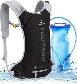 img 4 attached to Youthor Hydration Backpack: Stay Hydrated on the Go with 2L Bladder & Hiking Pack