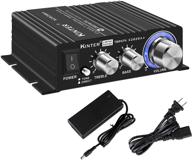 kinter k2020a+ limited edition tripath ta2020-020 class-t hi-fi audio mini 🔊 amplifier - 12v 5a power supply - black: review & buy now logo