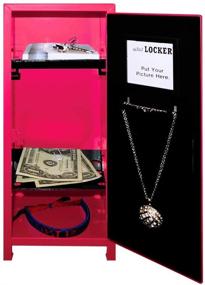 img 1 attached to 🔒 Pink Mini Locker Lock 10 75: Stylish and Secure Storage Solution