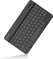📱 fintie 10.5-inch ultrathin bluetooth keyboard for ipad air 4th gen & other ipad models, black logo