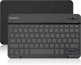 img 3 attached to 📱 Fintie 10.5-Inch Ultrathin Bluetooth Keyboard for iPad Air 4th Gen & other iPad models, Black