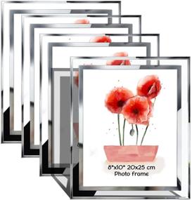 img 4 attached to 🖼️ Enhance Your Memories with the Schliersee 8x10 Picture Frame Set of 4: Elegant Glass Frames for Desktop Tabletop Display