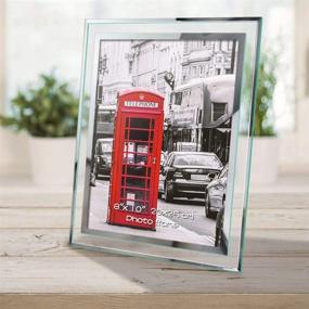 img 1 attached to 🖼️ Enhance Your Memories with the Schliersee 8x10 Picture Frame Set of 4: Elegant Glass Frames for Desktop Tabletop Display