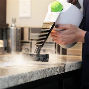 img 3 attached to 🔥 Highly Effective Handheld Steam Cleaner - Steamfast SF-210 with 6 Accessories, in White