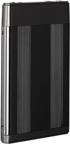 img 2 attached to 💾 Bipra 1TB External Portable Hard Drive with One-Touch Backup - Black, FAT32 - 1000GB Capacity